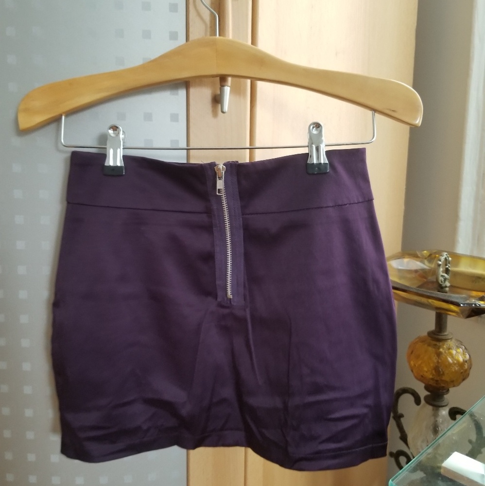💜Purple mini with pockets - Picture 5 of 8